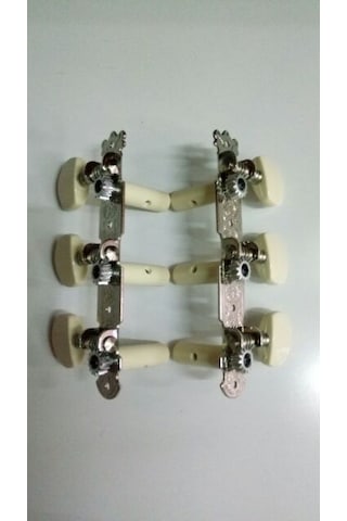 Klasik Gitarlar için 3+3 Nikel Gümüş Renk Burgu Seti