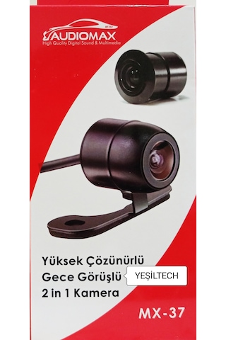 Audiomax Geri Görüş Kamerası hd Mesafe Çizgili 6 Mt Kablo