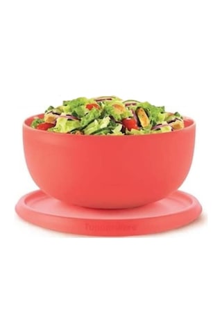 Tupperware Yonca 4.3 Lt Tek Parmak Saklama Kabı Açık Turuncu