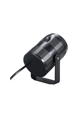 Xiyyadms Noel Işıklı Projeksiyon Aydınlatması - Dönen Desenli Laser Sahne Işığı - Stüdyo Ve Parti İçin Ambiyans Lambası Siyah