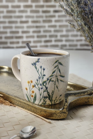 Keramika Deep Bloom Bulut Kupa 8 Cm 2 Adet 22942-43