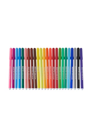 Giotto Turbo Colour Keçeli Kalem Seti 24'Lü