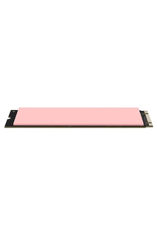 Wozlo 1.0mmx22x70mm Termal Pad M2 Ssd Ngff Nvme 2280 Chipset Soğutucu - 7x2cm - Pembe - 9w/mk