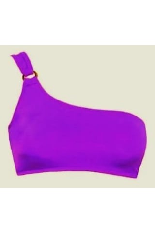 Deep Beach Halkalı Tek Omuzlu Bikini Üstü Db20010bu 001