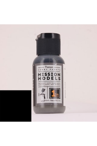 Mission Models Mmp-040 Tire Black 1 Maket Boyası 30Ml