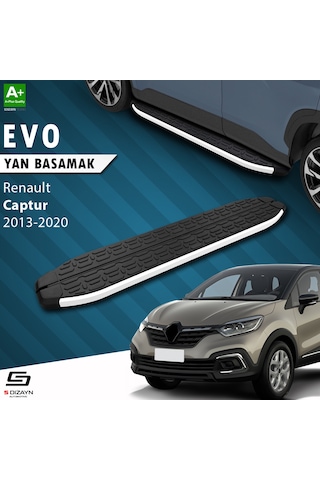 S-dizayn Renault Captur Evo Aluminyum Yan Basamak 173 Cm 2013-2020