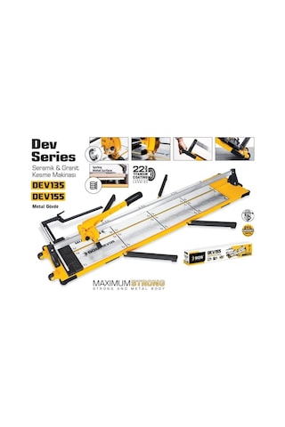 Sgs105 Dev Serisi Seramik Granik Fayans Kesme Makinası 135 - 1350mm