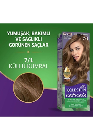 Koleston Saç Boyası Naturals 7/1 Küllü Kumral