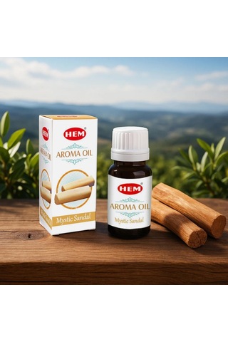 Hem Mystic Sandalo Aroma Oil Buhurdan Sandal Yağı 10ml Aromatik Esansiyel