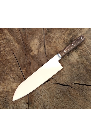 Santoku Şef bıçağı Profesyonel  Japon Santoku HGSANT95 Kahverengi
