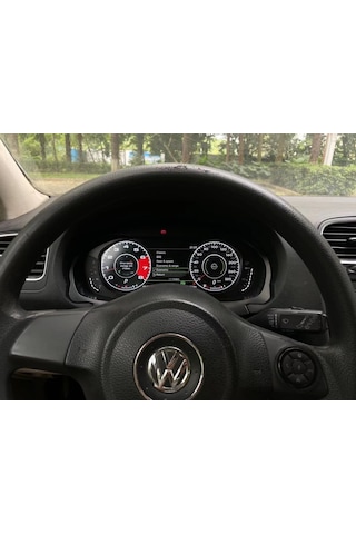 Autogp Vw Golf 6 Hayalet Ekran Dijital Gösterge Paneli Agp-sm-db-12133