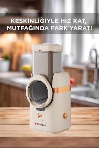 Torima TFS-01 5 İn1 Otomatik Rende-Doğrayıcı-Dilimleme Makinesi