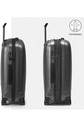 Valiz Unisex Diğer 59620122 Trolley Medıo 4r Exp We Are Glam Dlx Nero/grafıte Null Siyah