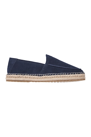 Tommy Hilfiger Hılfıger Flex Espa Suede Loafer Erkek Mavi Günlük Ayakkabı - Fm0fm05392