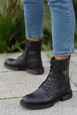 D0600 Su Ve Soğuk Geçirmez Kışlık Erkek Bot Siyah