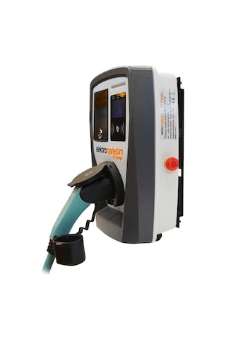 Elektromarketim 22 Kw 3 Faz 32A Tip 2 Soketli Elektrikli Araç Şarj İstasyonu