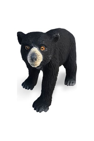 Homyl 4x Siyah Ayı Heykelcik Zanaat Masa Heykelleri Rustik Dekor Çok