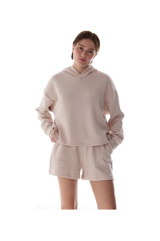 Penti Pastel Bej Rib Hoodie