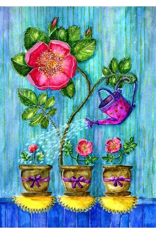 Nova 1000 Parça Anne Sevgisi Puzzle - Çiçek Puzzle