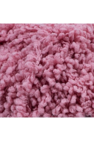 Happy Loopy Yarn - 100g / 100m %100 Polyester Buklet Örgü İpi - Pembe