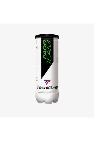 Tecnifibre Team Padel Unisex 3'lü Sarı Tenis Topu - 60patea243