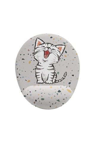 Kedi Bilek Destekli Mouse Pad