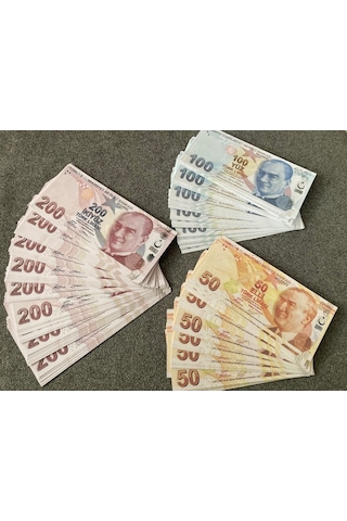 150 Adet Karma 50-100-200 Tl Geçeriz Dizi Film Video Çekimleri