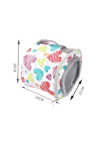 Dm Cbtx Lovoyager Hamster Çanta Yaz Taşınabilir Nefes Alabilen Pet Kafesi Küçük Taze