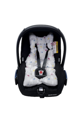 Ezh Collection 8011 Müslin Puset ve Oto Koltuğu Minderi Gri