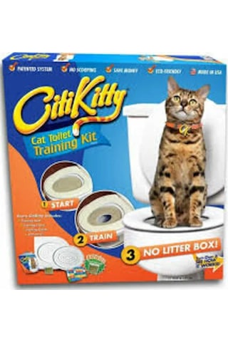 Petzoom CitiKitty Kedi Tuvalet Eğitim ve Alıştırma Seti