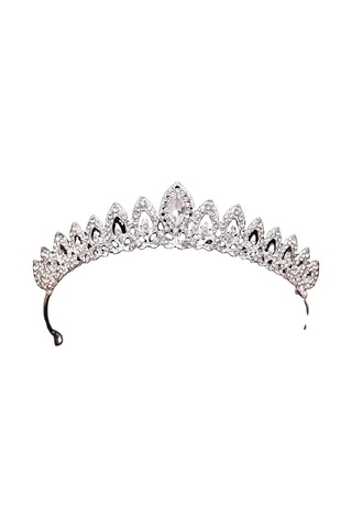 Kalın Saçlar İçin Lüks Zarif Taç Kafa Bandı - Kaymaz Moda Saç Dekorasyonu