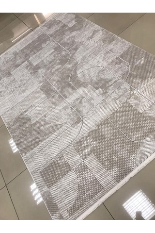 Merinos Halı Ritim 73339 071 Serisi Salon Oturma Yatak Odası Halısı Kahverengi - Bej