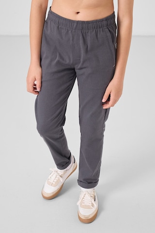 Tommy Life Gri Standart Fit Dokuma Hafif Esnek Chino Erkek Çocuk Pantolon - 11272 Gri