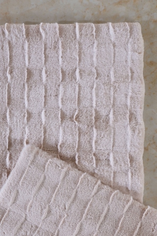 Elart Rita Paspas Takımı 60x100 Cm Bej Bej