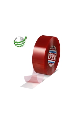 Tesa 51966 Yüksek İlk Yapışma Özelliğine Sahip Çift Taraflı Filmik Bant 50m X 19mm