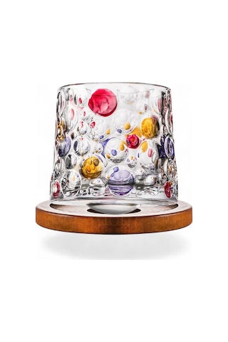 Kitoboj 270 Ml Döner Bardak Ve Tepsi 395833907 Şeffaf Kristal