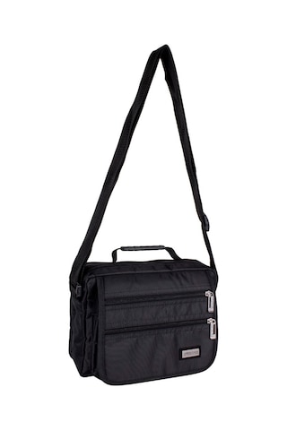 Strong Çok Fonksiyonlu El Ve Omuz Askılı Postacı Çantası 2247 Siyah
