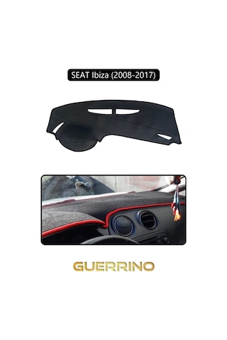 Seat Ibiza 2008-2017 Torpido Koruma Halısı Siyah Kenar