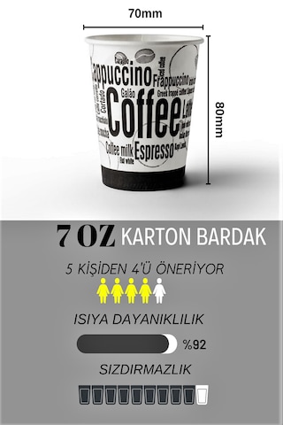 Karton Bardak - 3000 Adet