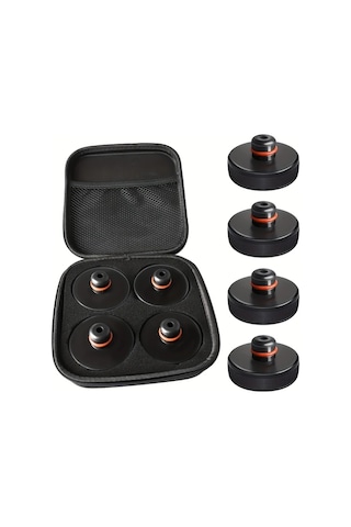 Boatshop1 Tesla Model 3 Y S X Evrensel İçin 2024 2023 2022 4lü Kauçuk Jack Destek Pedleri Araç Bakım Onarım Kit