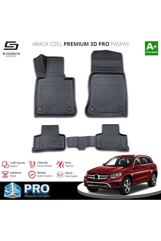 Glc 3d Pro Havuzlu Paspas 2015-2023 A+ Kalite
