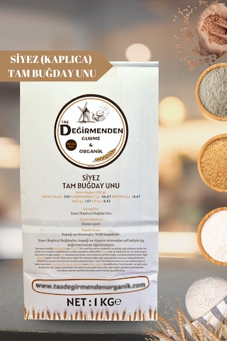 Siyez Tam Buğday Unu - 1 Kilo