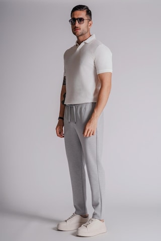 Braccas Erkek Yandan Cepli Beli Lastikli Relaxed Fit Jogger Pantolon Lacivert Gri