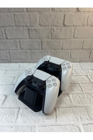 Siyah İkili Gamepad Tutucu 7x18 Cm Oyun Aksesuarı