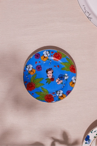 Karaca Frida Pasta Tabağı Mavi 19 Cm