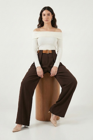 Lela Bayan Pantolon 6923855 Kahve Kahve