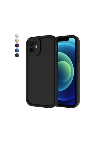 Apple Uyumlu iPhone 11 Kılıf Viera Seri Silikon Kapak Mor