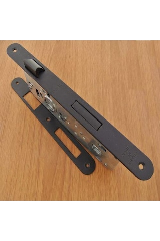 Dooraks Siyah Rulmanlı Oval Wc Kilidi 40 Mm