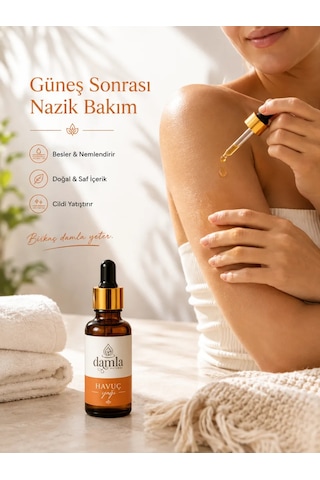 Biodamla Natural Havuç Yağı 20 Ml