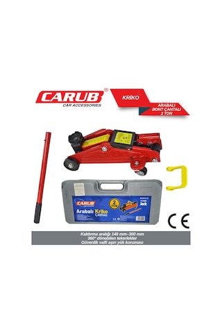 Kriko 2 Ton Arabalı Ce Belgeli Bont Çantalı Cbr-2700101